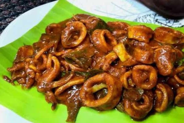 கணவாய் கிரேவி.