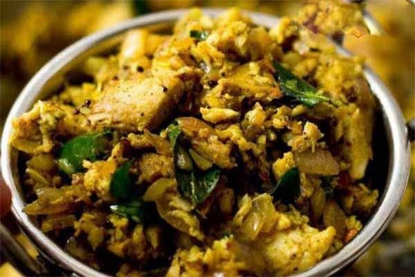 சீலா மீன் பொடிமாஸ்.