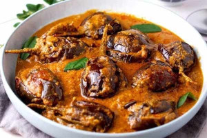 கத்திரிக்காய் தொக்கு பச்சடி..