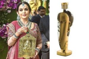நீதா அம்பானி பயன்படுத்தும் தங்க தண்ணீர் போத்தல் - அதன் விலைக்கு ஒரு வீட்டையே வாங்கலாம்