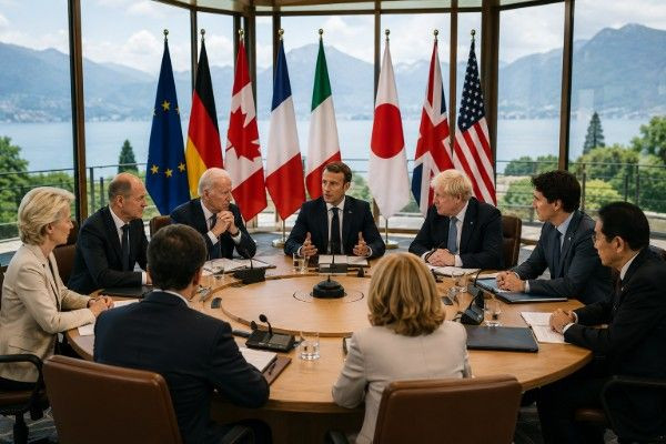 Evian நகரில் நடைபெற்ற G7 உச்சி மாநாடு வெற்றி – ஜனாதிபதி இம்மானுவல் மக்ரோன் அறிவிப்பு!!