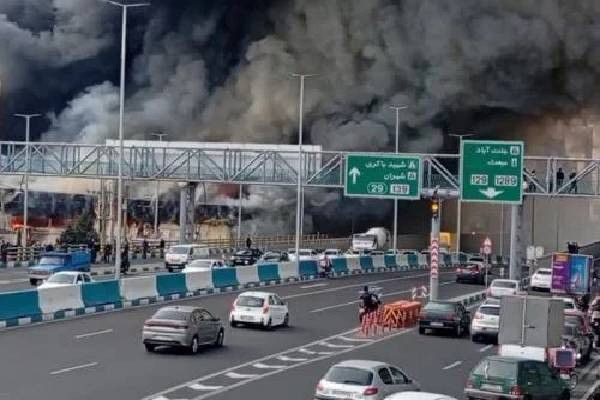 திடீரென பற்றியெரிந்த ஈரான் தலைநகர் - வெளிநாட்டு புலனாய்வு அமைப்புகளின் சதி...?