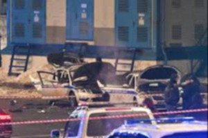  மொஸ்கோவில் பொலிஸார் வாகனம் அருகே வெடிகுண்டு தாக்குதல்