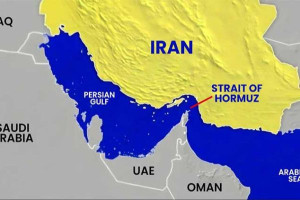 உலகின் முக்கிய எண்ணெய் போக்குவரத்து பாதையான ஹார்முஸ் ஜலசந்தி  மூடல்