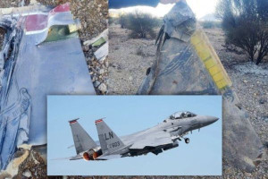 ஈரான் மற்றும் அமெரிக்கா இடையிலான போர் - சுட்டு வீழ்த்தப்பட்ட அமெரிக்க போர் விமானம்