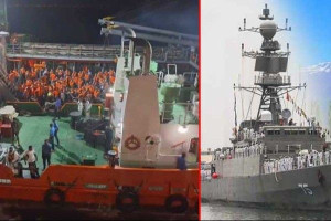 இலங்கையில் இருந்த விசேட விமானம் மூலம் 240 ஈரான் கடற்படையினர் தாய்நாடு திரும்பினர்