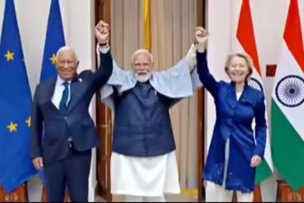 இந்தியா - ஐரோப்பிய யூனியன் இடையே தடையற்ற வர்த்தக ஒப்பந்தம்