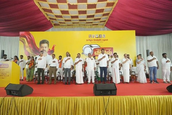 தவெக செயல் வீரர்கள் ஆலோசனை கூட்டம்; முக்கிய நிர்வாகிகள் பங்கேற்பு