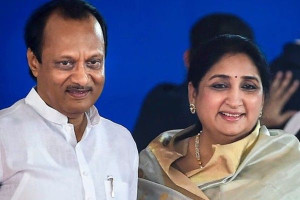 மஹா., துணை முதல்வராக அஜித் பவார் மனைவி சுநேத்ரா ﻿ பதவியேற்பு!