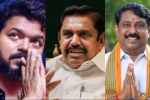 அ.தி.மு.க. - பா.ஜ.க. கூட்டணியில் த.வெ.க.வை இணைக்க முயற்சி!?