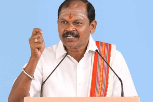 தி.மு.க., வெற்றிக்கு உதவ சதி திட்டம்; மாநாட்டில் முழங்கிய அர்ஜுன் சம்பத்