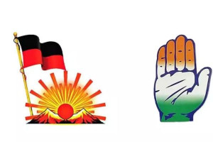 புதுச்சேரியில் காங்.குடன் தொகுதி பங்கீடு முடியும் முன்பே திமுகவினர் வேட்பு மனு தாக்கல்