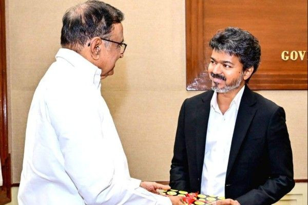 முதல்வர் விஜயுடன் காங் மூத்த தலைவர் சிதம்பரம் பேசியது என்ன?