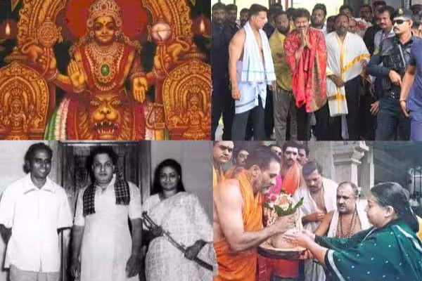 மூகாம்பிகை அம்மன் கோவிலில் முதல்வர் விஜய் வழிபாடு!
