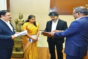 தூத்துக்குடியில் விண்வெளி வாகனங்கள் பொது தொழில்நுட்ப வசதி மையம் அமைக்க ஒப்பந்தம்