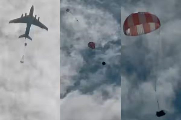 விண்வெளி வீரர்களை பாதுகாப்பாக தரையிறக்கும் சோதனை வெற்றி