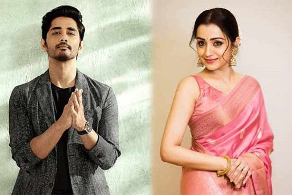 மீண்டும் இணையும் சித்தார்த் - த்ரிஷா ஜோடி?