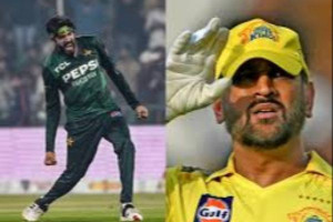  தோனியால் தான் கிரிக்கெட் விளையாட வந்தேன்! மனம் திறந்த பாகிஸ்தான் வீரர் உஸ்மான் தாரிக்