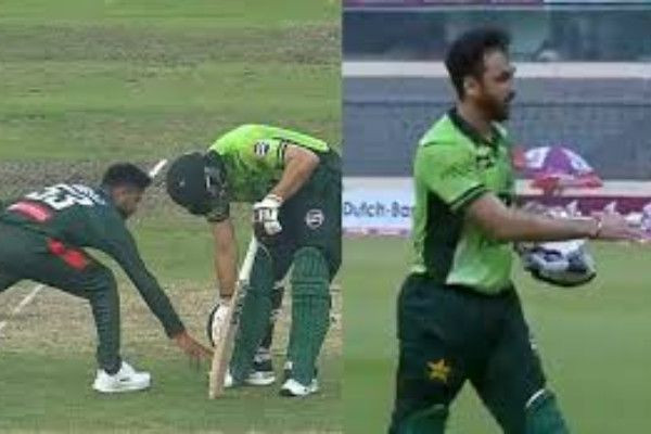 பந்தை எடுக்க முயன்று சர்ச்சை ரன்அவுட் - பாகிஸ்தான் வீரர் விளக்கம்