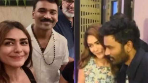 தனுஷ் நடிகை மிருணாள் தாகூருடன்  டேட்டிங்...? 