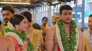 ஜமீன் வீட்டு பெண்ணை கரம்பிடித்தார் காளிதாஸ் ஜெயராம்!!