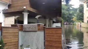 ரஜினி வீட்டுக்குள் மழைநீர் ? 