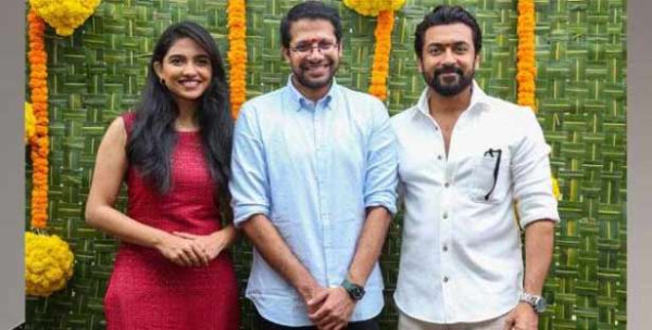 சூர்யா - ஆர்ஜே பாலாஜி படத்தில் இணைந்த 'லப்பர் பந்து' நடிகை..