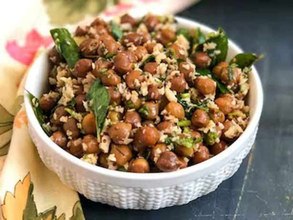  கொண்டைக்கடலை சுண்டல்