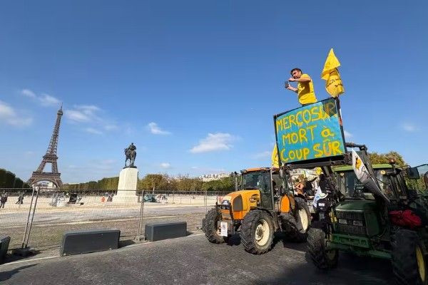 மெர்கோசூர் ஒப்பந்தத்திற்கு ஐரோப்பிய ஒன்றியத்தின் ஒப்புதல்: பிரான்ஸ் எதிர்ப்பு!!