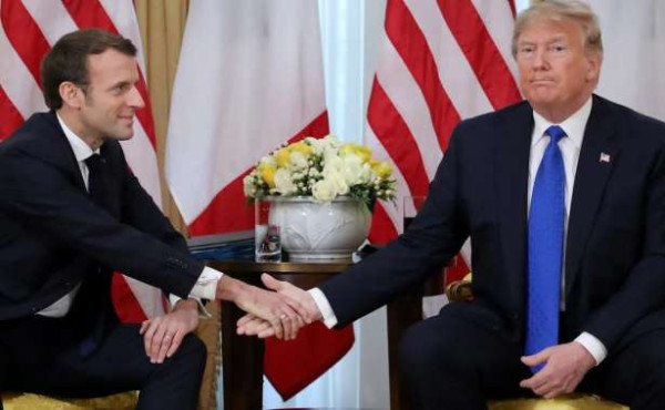 பிரான்ஸ்ஐயும் மக்ரோனின் உச்சரிப்பையும் கேலி செய்த டிரம்ப்!