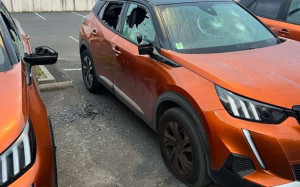 ஓட்டுநர் பயிற்சி நிறுவனத்தின் பத்து வாகனங்கள் சேதம்!