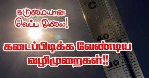 கடும் வெப்பத்தைக் கடப்பதற்கான சரியான வழிமுறைகள் என்ன?