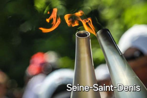 ஒலிம்பிக் தீபத்தின் நிறைவு உலா தமிழர்கள் அதிகம் வாழும் 'Seine-Saint-Denis' பகுதிகளில்.