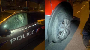 Aulnay-sous-Bois : காவல்துறையினர் மீது தாக்குதல்!!