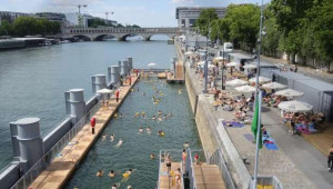 இதுவரை 80,000 பேர் நீந்திய சென் நதி!!