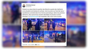 நீஸ் நகரில் துப்பாக்கிச்சூடு... இருவர் பலி! - ஐவர் காயம்!!