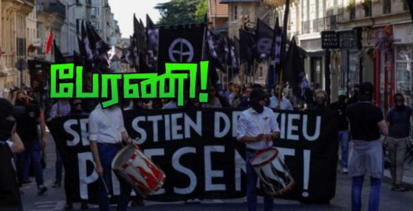 பரிசில் "Comité du 9-mai" பேரணி.. 1,000 பேர் பங்கேற்பு!!