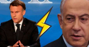 "மக்ரோன் பயங்கரவாதம் பக்கம் நிற்கிறார்" - இஸ்ரேலிய பிரதமர் குற்றச்சாட்டு!!