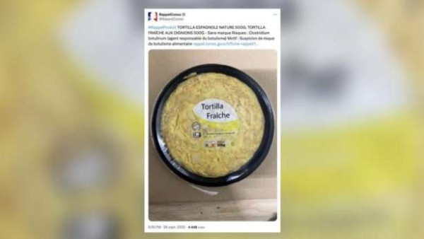 அவதானம்! - மீளப்பெறப்படும் tortillas !!