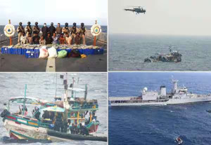 அரபிக்கடலில் 500 கிலோ போதைப்பொருள் சிக்கியது!