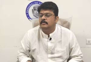 தி.மு.க., தலைவர்கள் நாவடக்கத்துடன் பேச வேண்டும்: காமராஜரின் கொள்ளுப்பேரன் கருத்து