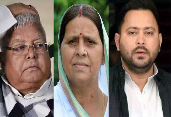 ரயில்வே ஊழல் வழக்கில் லாலு, ரப்ரி, தேஜஸ்வி மீது குற்றச்சாட்டு பதிவு!