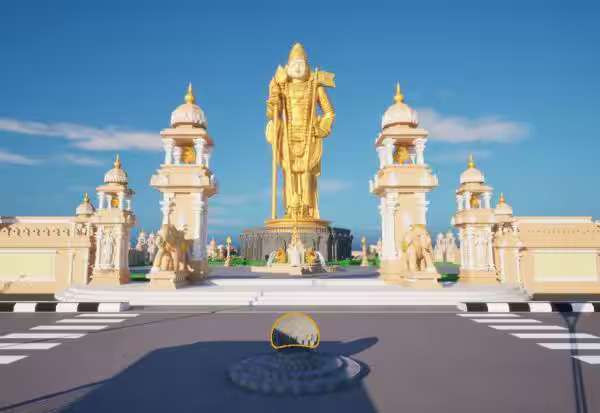 மருதமலையில் 184 அடி உயர முருகன் சிலை: ரூ.110 கோடியில் பணி விரைவில் துவக்கம்