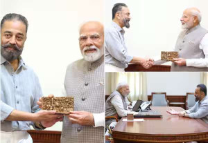 பிரதமர் மோடியுடன் கமல் சந்திப்பு
