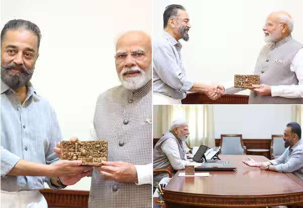பிரதமர் மோடியுடன் கமல் சந்திப்பு