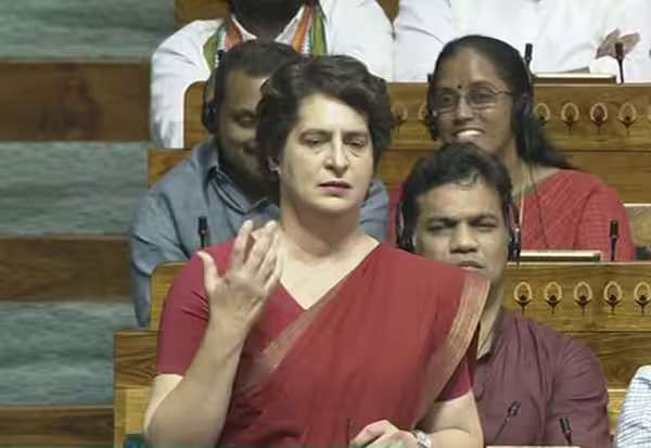 உண்மையை மறைக்க முடியாது: பார்லி விவாதத்தில் பிரியங்கா பேச்சு