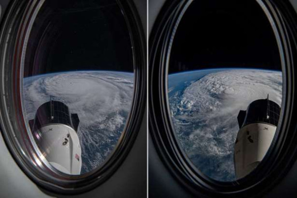 மிரட்டும் மில்டன் சூறாவளி! விண்வெளியில் இருந்து கிடைத்த பிரமிக்க வைக்கும் காட்சி