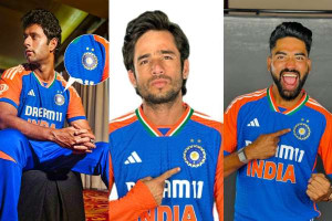 இலங்கை சுற்றுப்பயணம் - 2 ஸ்டார் பொறிக்கப்பட்ட ஜெர்சியுடன் களமிறங்கும் இந்திய வீரர்கள்