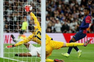 இரண்டே நிமிடங்களில் அடுத்தடுத்து கோல் அடித்த ஜாம்பவான் வீரர்! ரியல் மாட்ரிட்டை நொறுக்கிய பார்சிலோனா