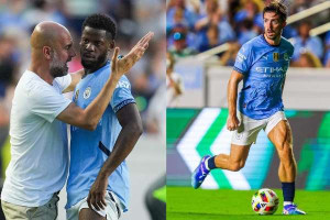 அனல் பறந்த நட்புமுறை போட்டி! மண்ணைக் கவ்விய மான்செஸ்டர் சிட்டி